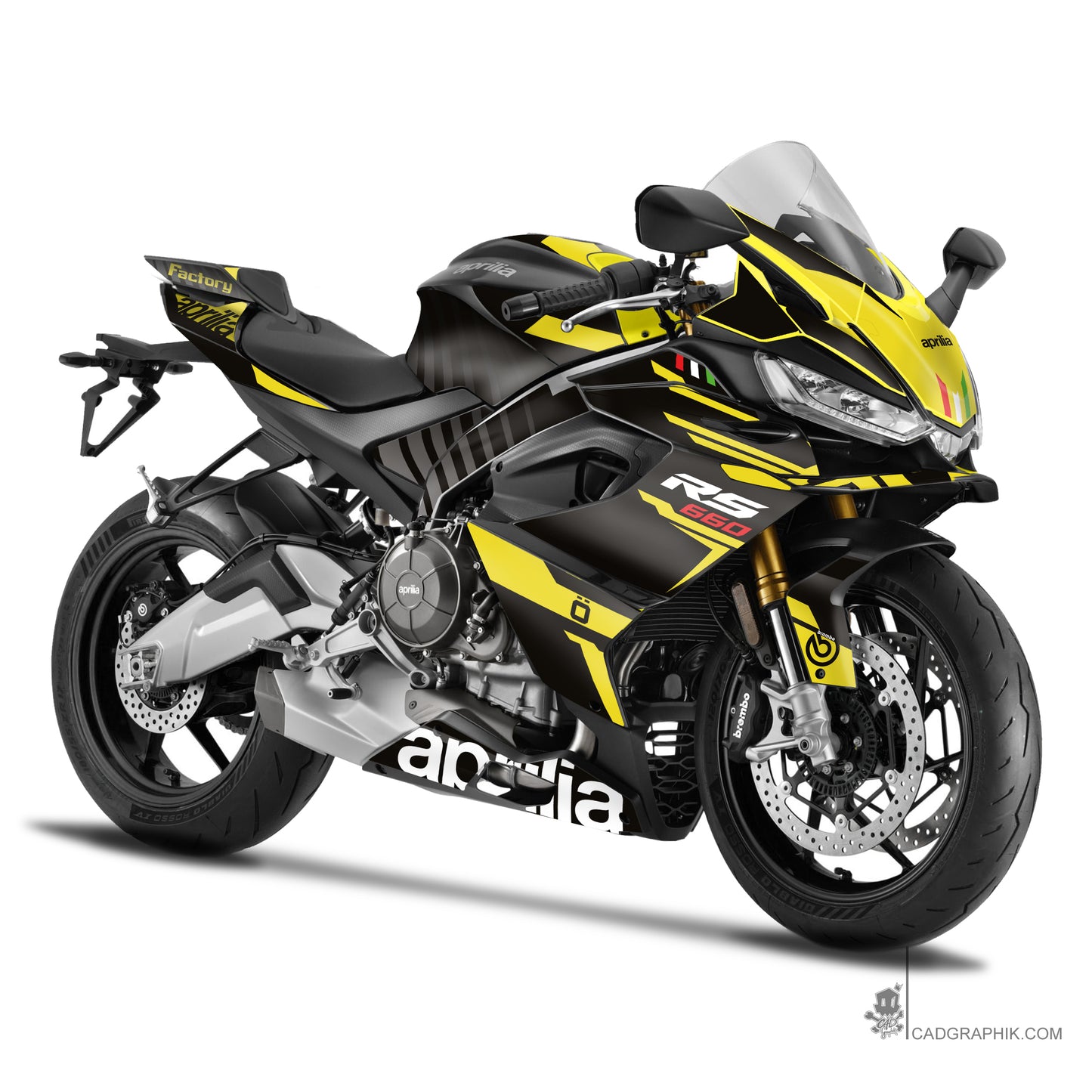 APRILIA KIT DÉCO - RS 660 - UNY FACTORY - ONLY 50