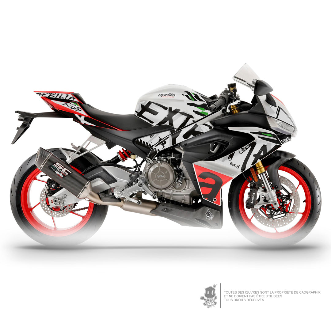 APRILIA KIT DÉCO - RS 660 WHITE EXTREMA - ONLY 50