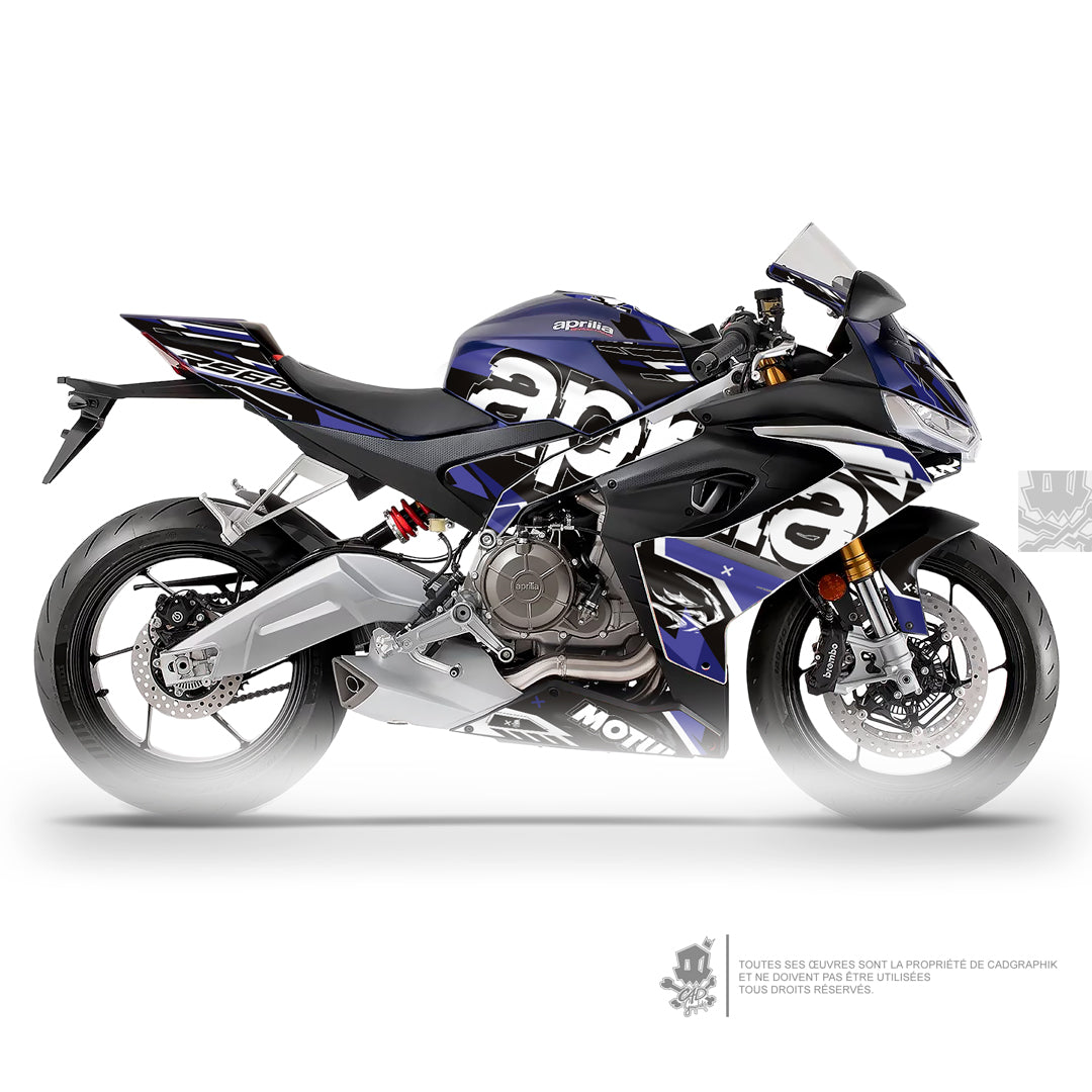 APRILIA KIT DÉCO - RS 660 WIPEOUT -TRIFFEO - ONLY 50