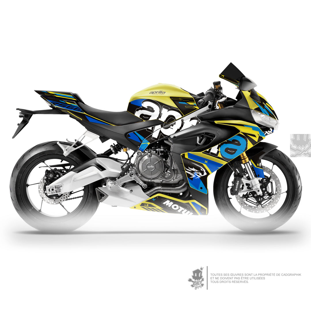 APRILIA KIT DÉCO - RS 660 WIPEOUT - ONLY 50