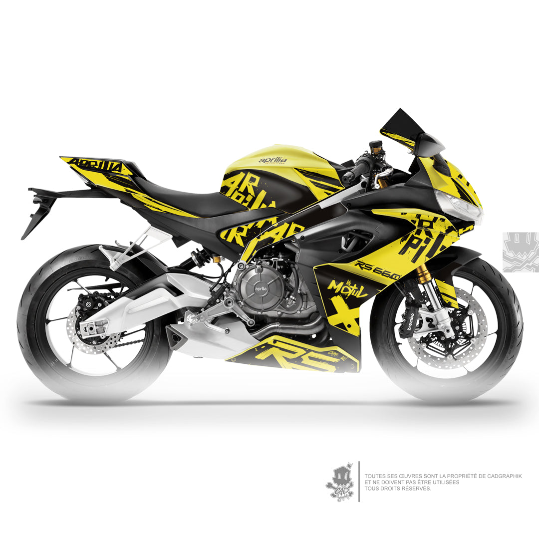 APRILIA KIT DÉCO - RS 660 STREETGRAPH ACY - ONLY 50