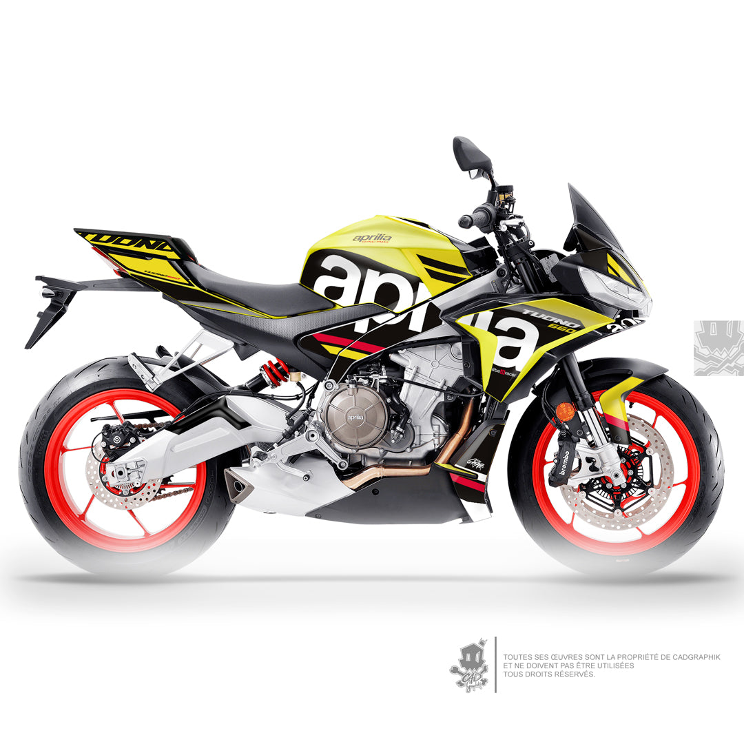 APRILIA KIT DÉCO - TUONO 660 -ACIDE 018- ONLY 50