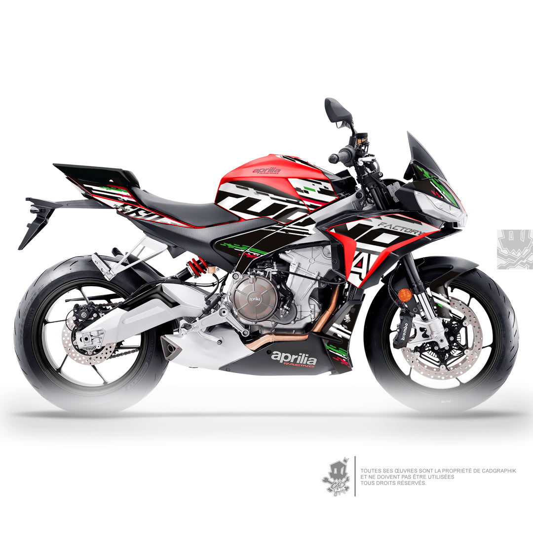 APRILIA KIT DÉCO - TUONO 660 WHITE FACTORY- ONLY 50