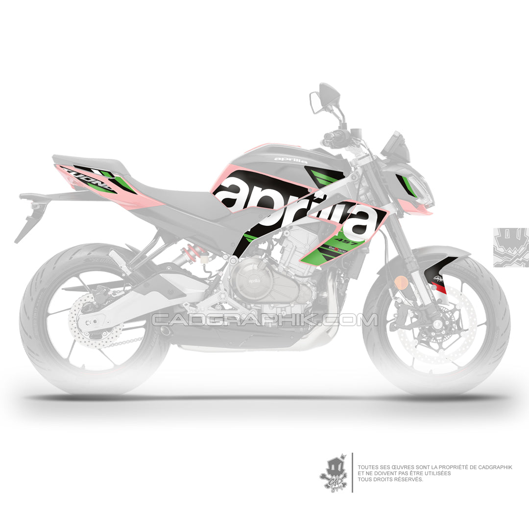 APRILIA KIT DÉCO - TUONO 457 018 G - ONLY 50