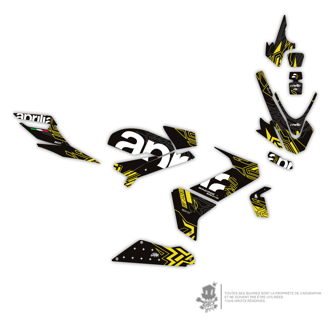 APRILIA KIT DÉCO - RS 660 TECH 01 - AC - ONLY 50