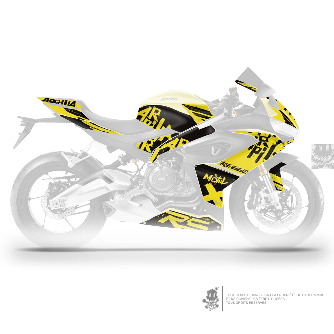 APRILIA KIT DÉCO - RS 660 STREETGRAPH ACY - ONLY 50