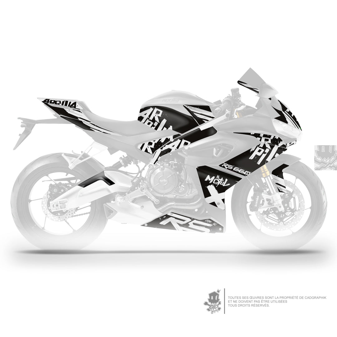 APRILIA KIT DÉCO - RS 660 STREETGRAPH - ONLY 50