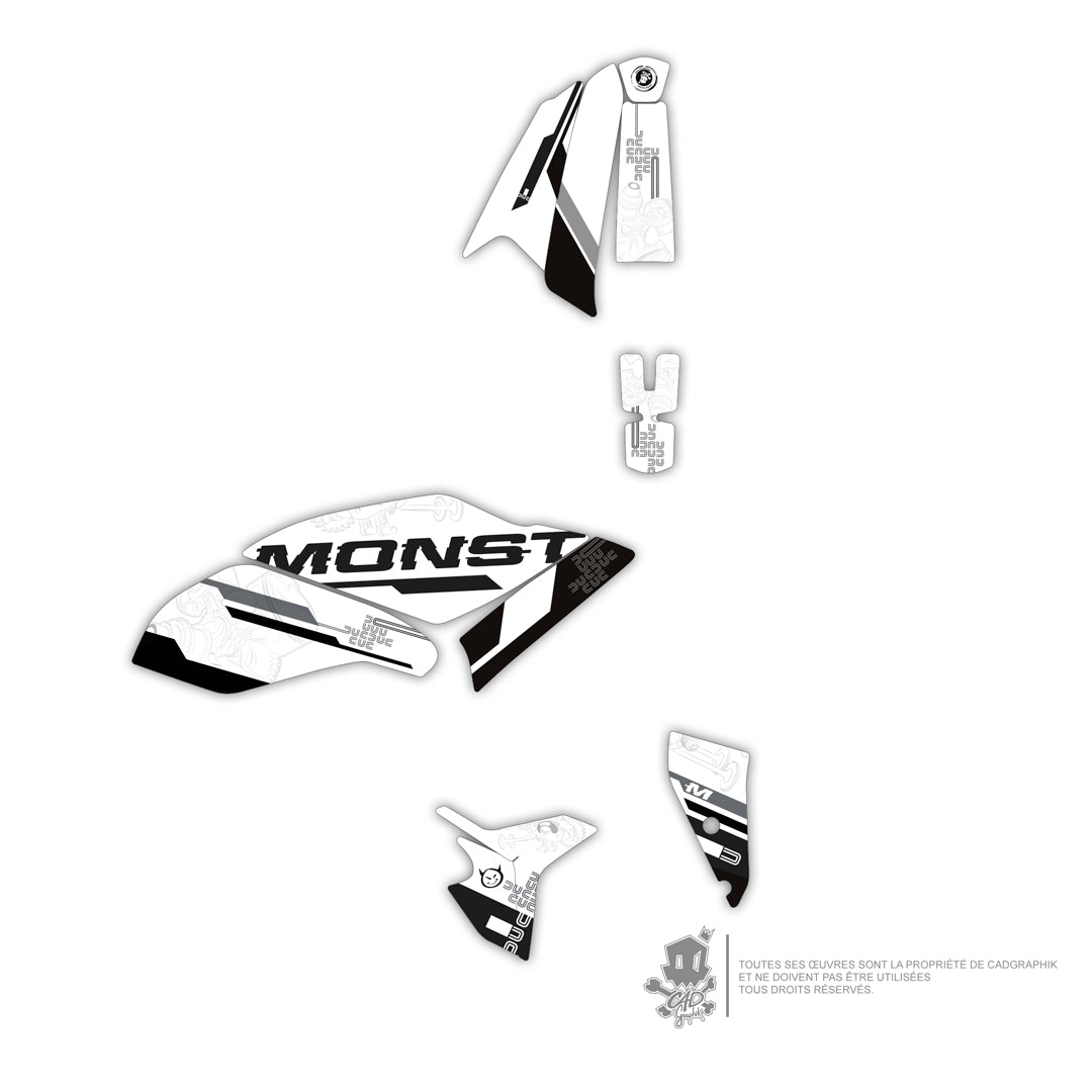 DUCATI KIT DÉCO - MONSTER 937 - PIX - ONLY 50