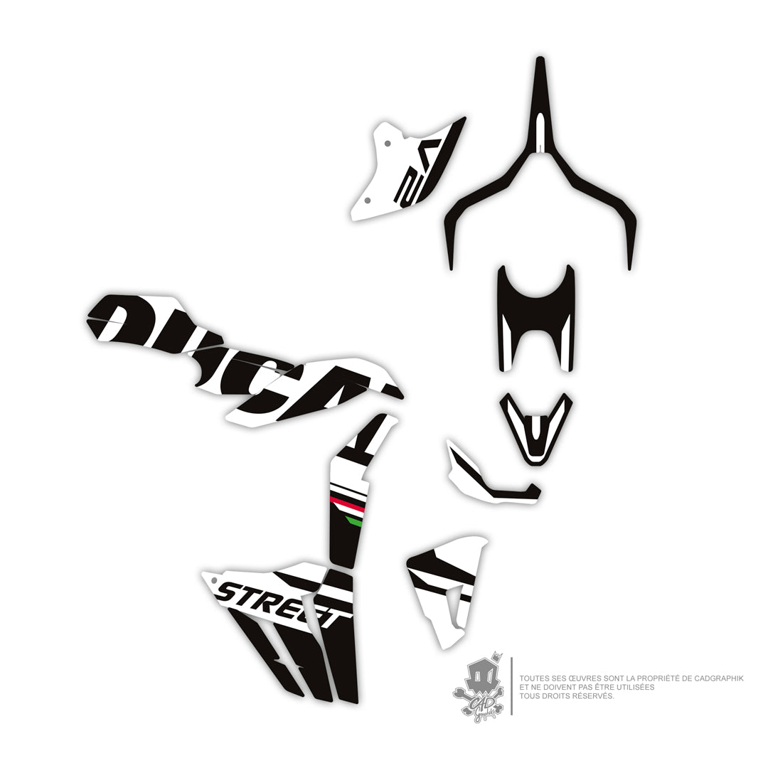 DUCATI KIT DÉCO – STREETFIGHTER V2 DUC – ONLY 50