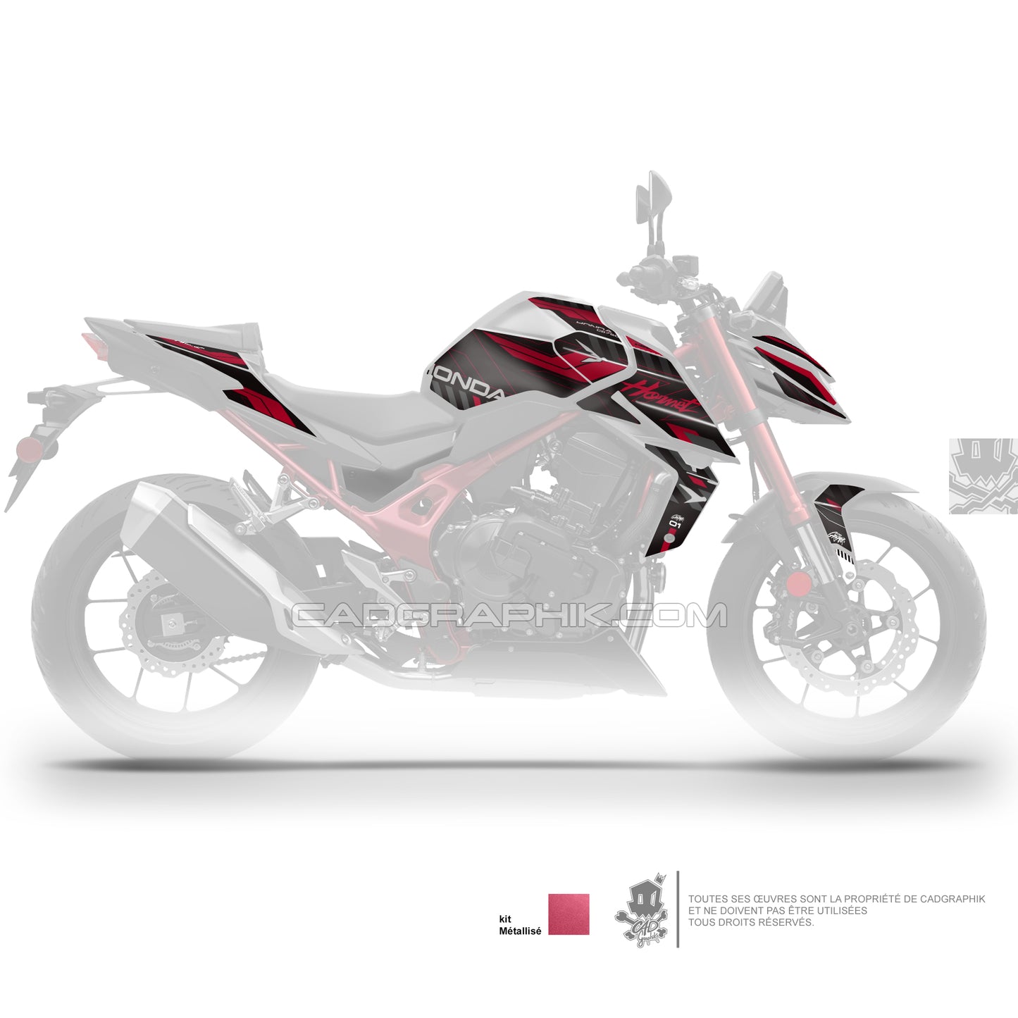KIT DÉCO HONDA CB750 HORNET CLASSIX - RES