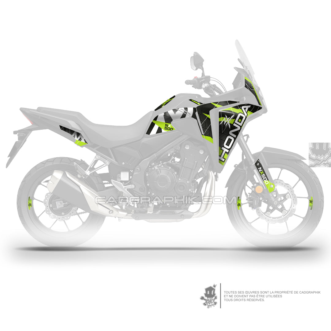 KIT DÉCO HONDA NX500 CLASSIX - AC