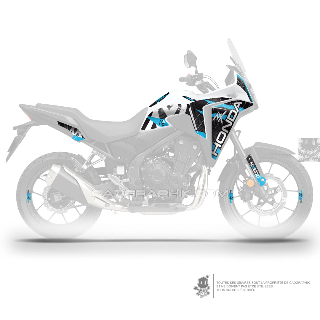 KIT DÉCO HONDA NX500 CLASSIX - CY
