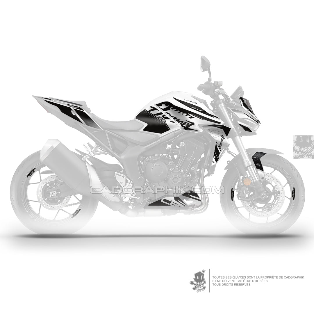 KIT DÉCO HONDA CB1000 HORNET CONCEPT - WHI