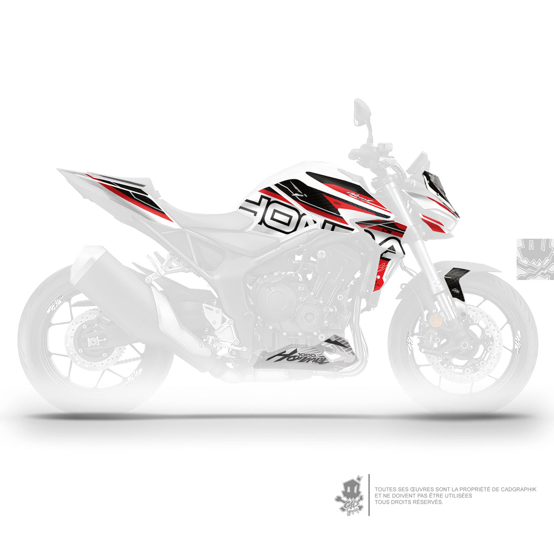 KIT DÉCO HONDA CB1000 HORNET - KLO - RED