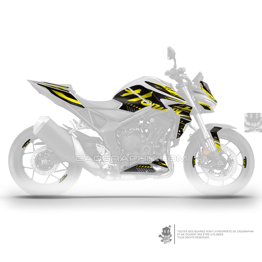 KIT DÉCO HONDA CB1000 HORNET SCRIPT - ACIDE