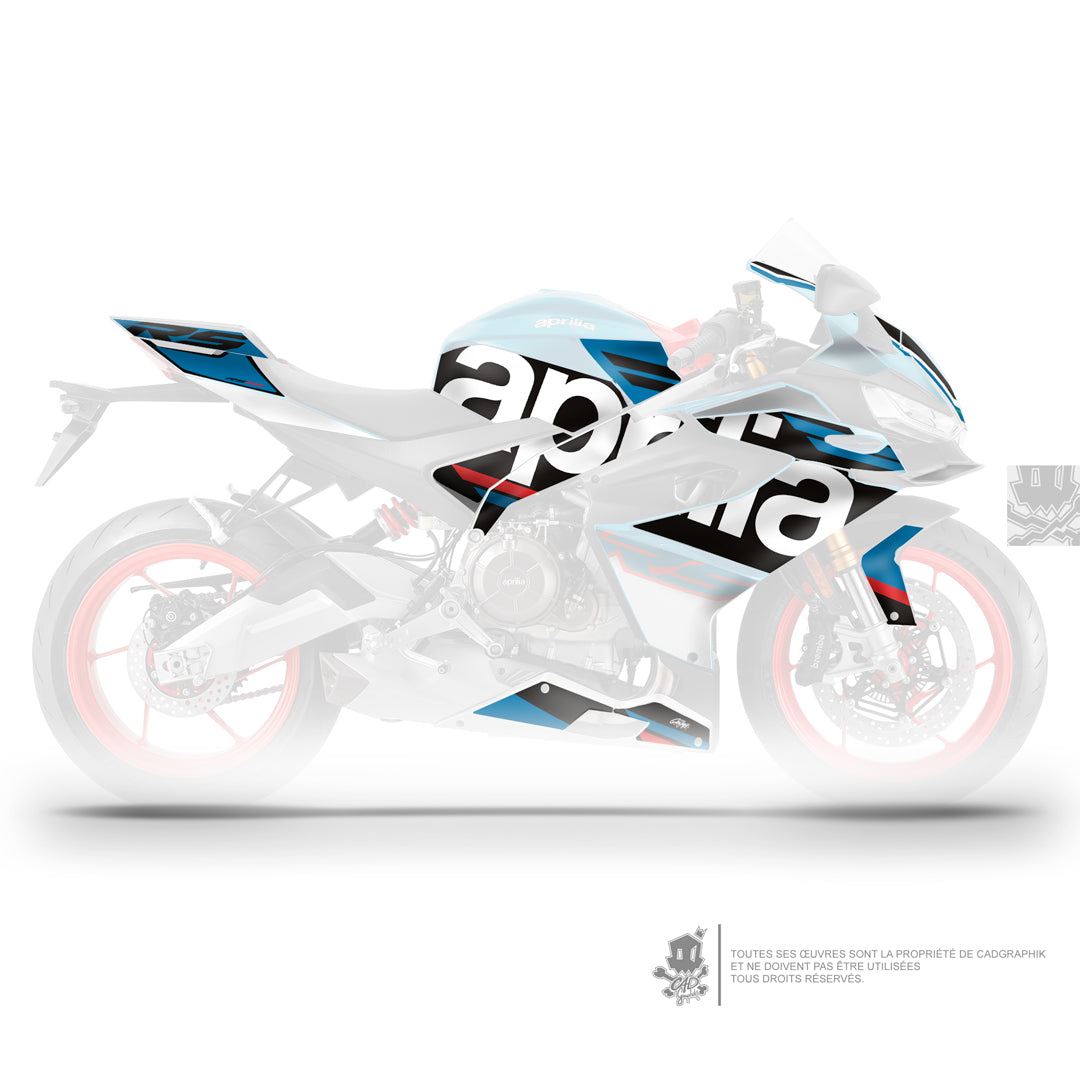 APRILIA KIT DÉCO - RS 660 - 018 - MARLIN - STRICKER - ONLY 50
