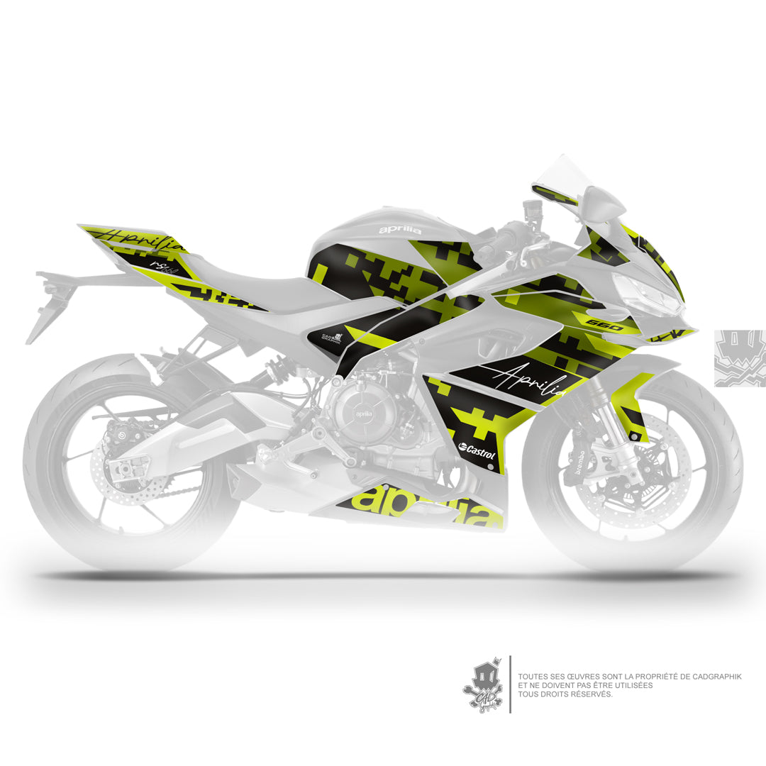 APRILIA KIT DÉCO - RS 660 - PIX -CAM- ONLY 50
