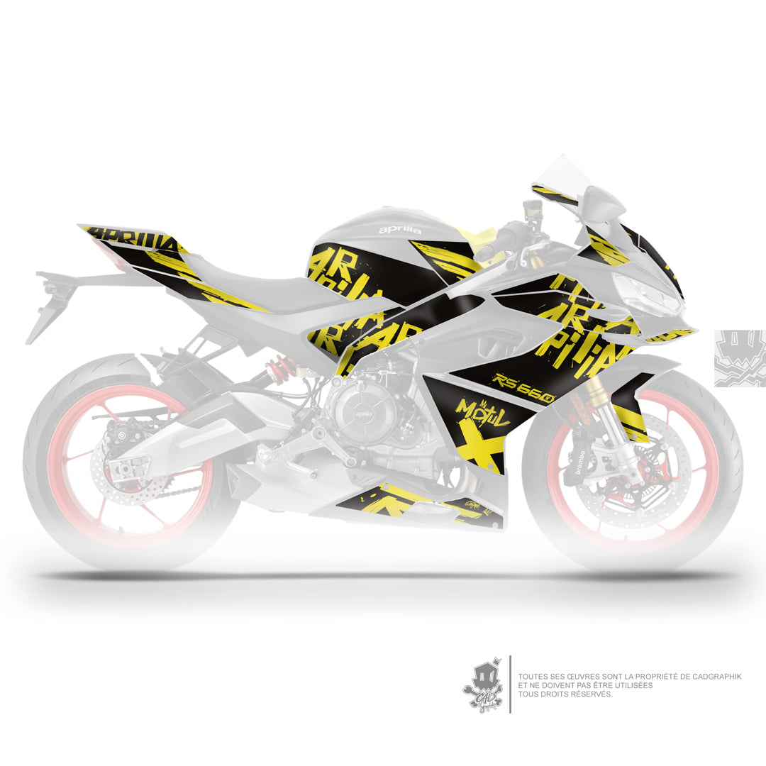 APRILIA KIT DÉCO - RS 660 - STREETGRAPH AC - ONLY 50