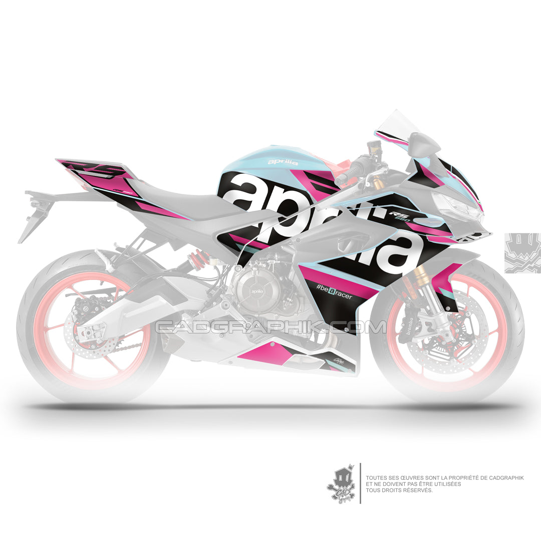APRILIA KIT DÉCO - RS 660 - 018 - PINK - ONLY 50