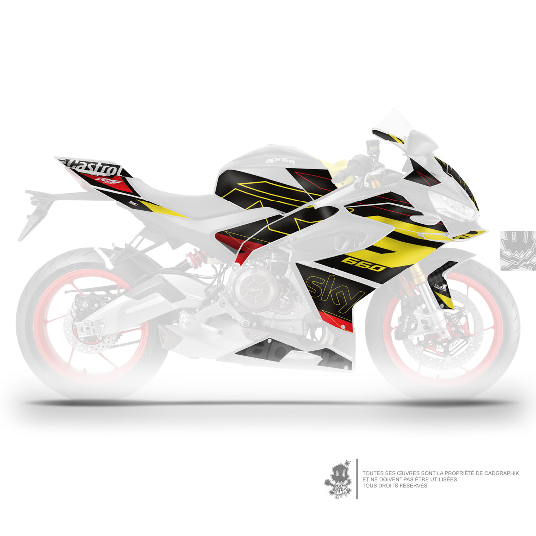 APRILIA KIT DÉCO - RS 660 - SKY AC - ONLY 50
