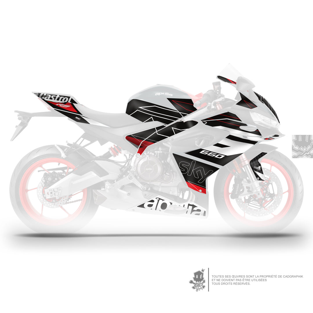 APRILIA KIT DÉCO - RS 660 - SKY - ONLY 50