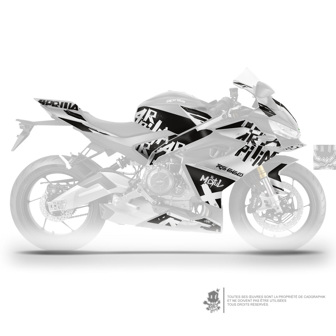 APRILIA KIT DÉCO - RS 660 - STREETGRAPH WHY - ONLY 50