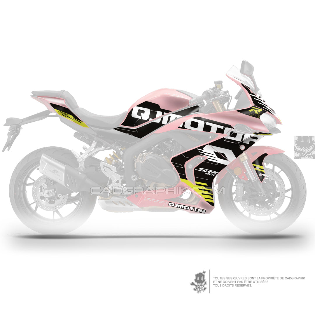 QJMOTOR KIT DÉCO - SRK 800 RR - RACE ONE