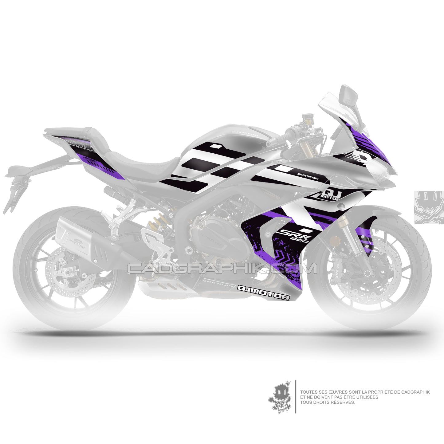 QJMOTOR KIT DÉCO - SRK 800 RR - ASTRO RACE P
