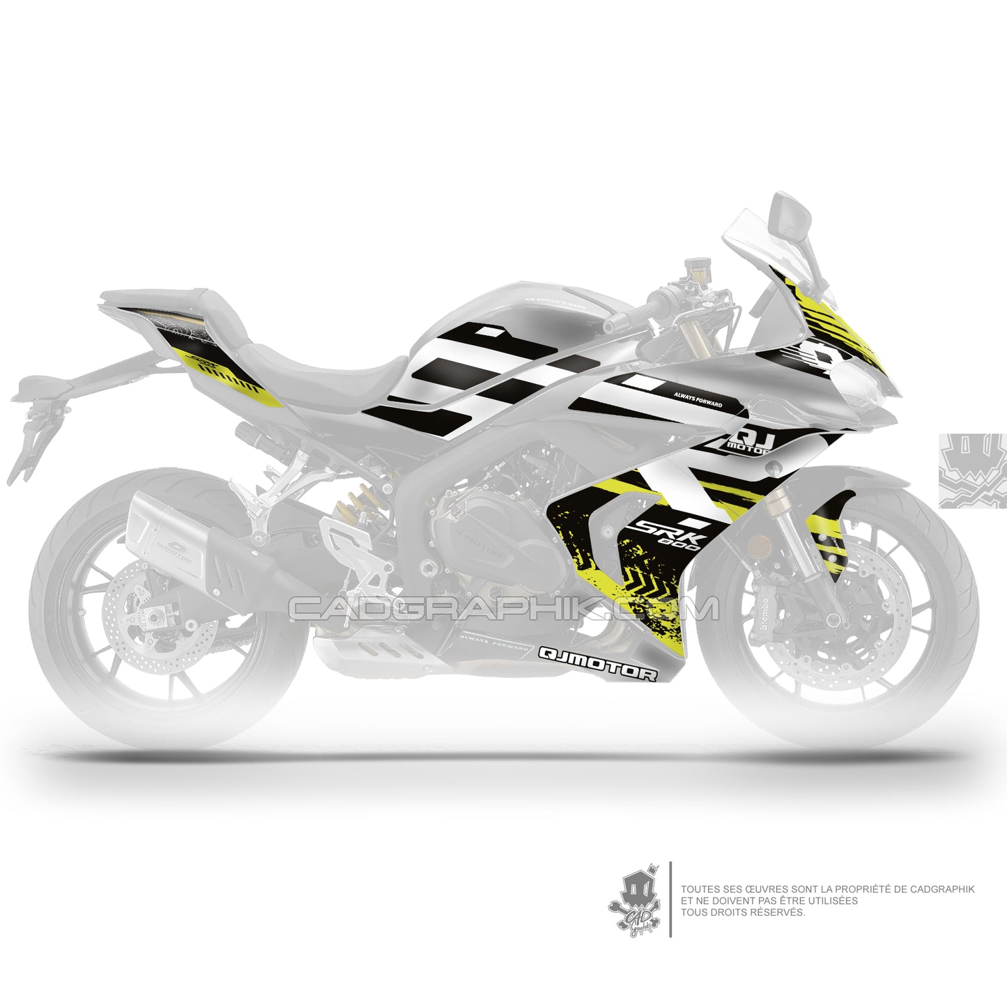 QJMOTOR KIT DÉCO - SRK 800 RR - ASTRO RACE