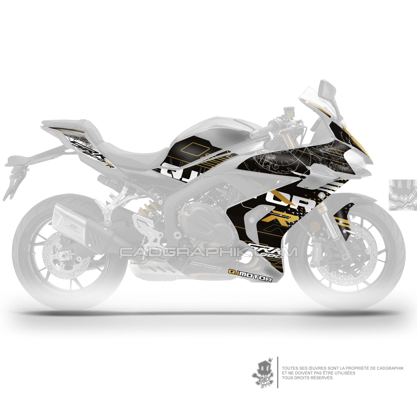 QJMOTOR KIT DÉCO - SRK 800 RR - QILIN