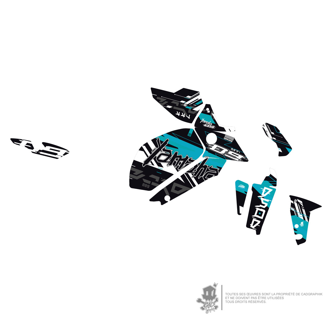 YAMAHA KIT DÉCO - MT09 V3 CYBER STORM - ONLY 30