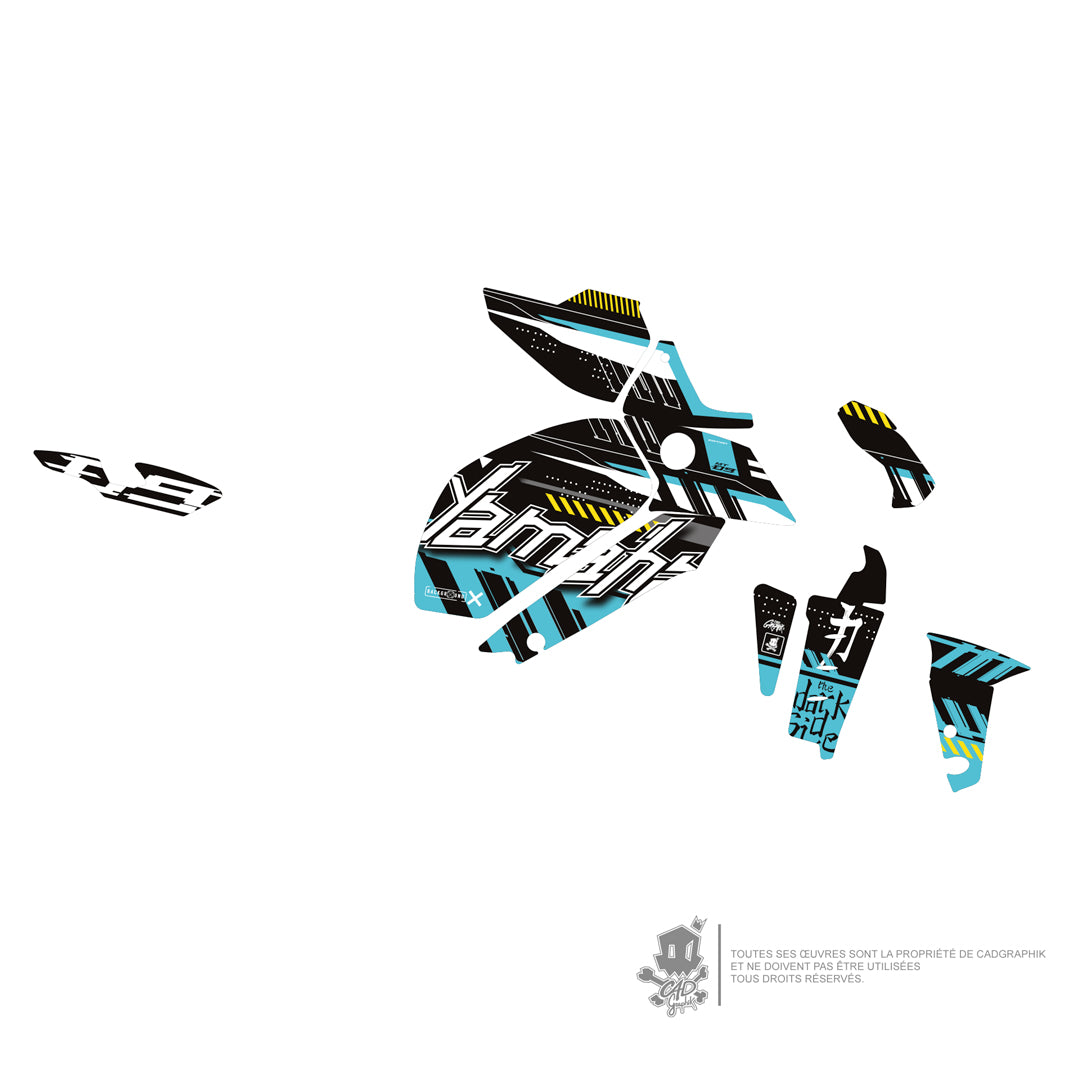 YAMAHA KIT DÉCO - MT09 V3 TECK STORM - ONLY 30