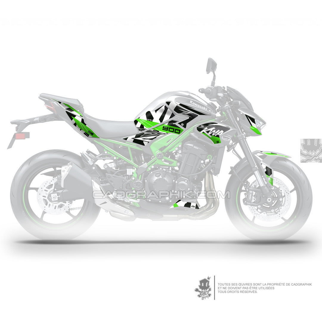 KIT DÉCO KAWAZAKI Z900 CLASSIX - AC