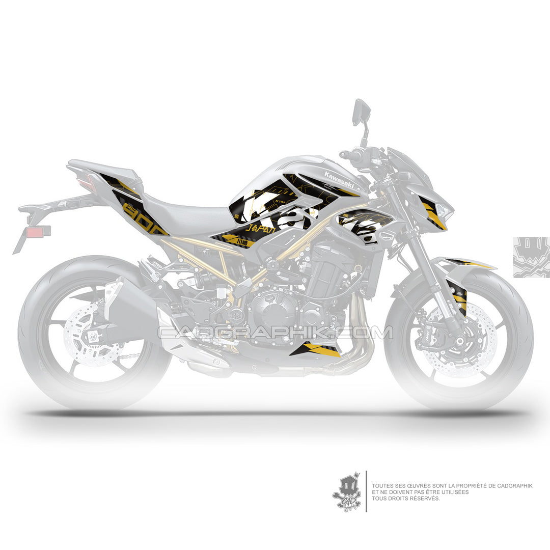 KIT DÉCO KAWAZAKI Z900 GRUNGE - O
