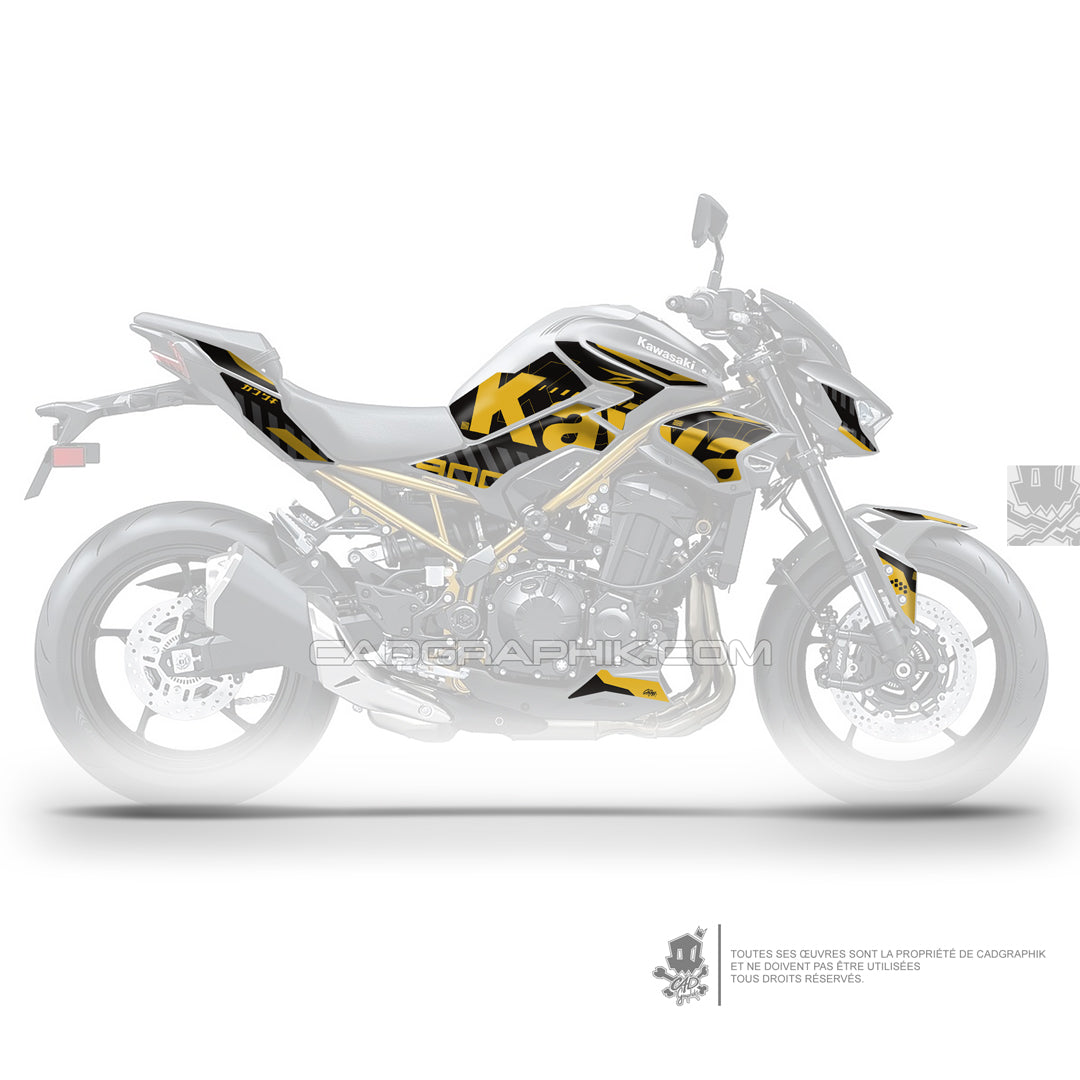 KIT DÉCO KAWAZAKI Z900 KAWA - O