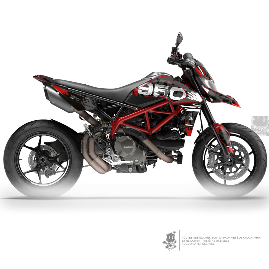 DUCATI KIT DÉCO - HYPERMOTARD 950 DARK - ONLY 50