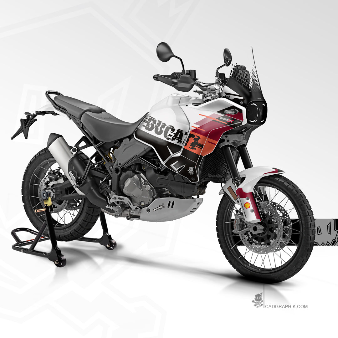 DUCATI KIT DÉCO - DESERT X - CORSE - ONLY 50