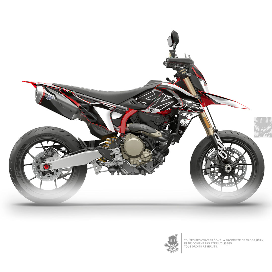DUCATI KIT DÉCO - HYPERMOTARD 698 MONO-DARKSTREET - ONLY 50