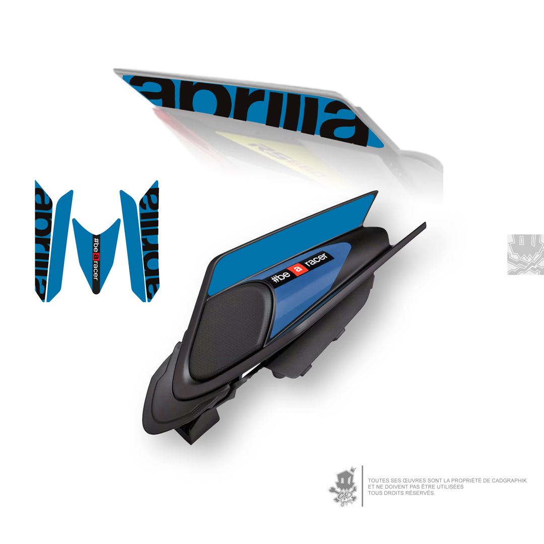 APRILIA - DÉCO CAPOT DE SELLE 2025 - MARLIN AP