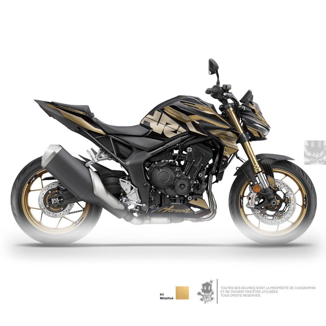KIT DÉCO HONDA CB1000 HORNET HR RACE - GOLD
