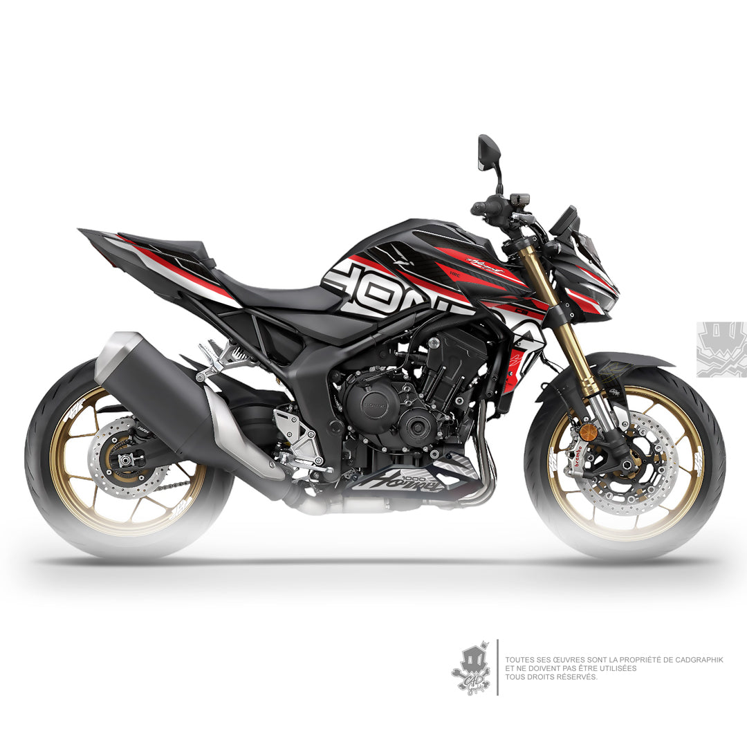 KIT DÉCO HONDA CB1000 HORNET - KLO - RED