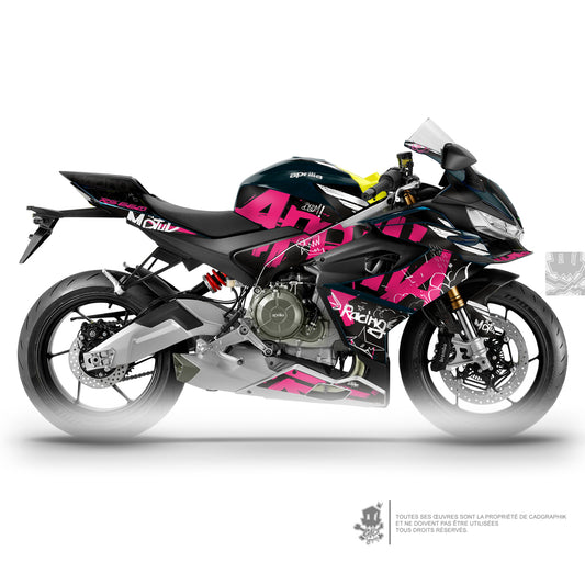APRILIA KIT DÉCO - RS 660 - BLACK ARKANE - ONLY 50
