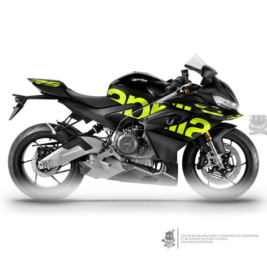 APRILIA KIT DÉCO - RS 660 25 PACK LOGO - GREEN - ONLY X