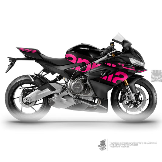 APRILIA KIT DÉCO - RS 660 25 PACK LOGO - PINK - ONLY X