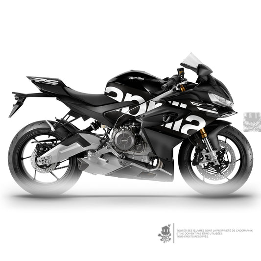 APRILIA KIT DÉCO - RS 660 25 PACK LOGO - WHI - ONLY X