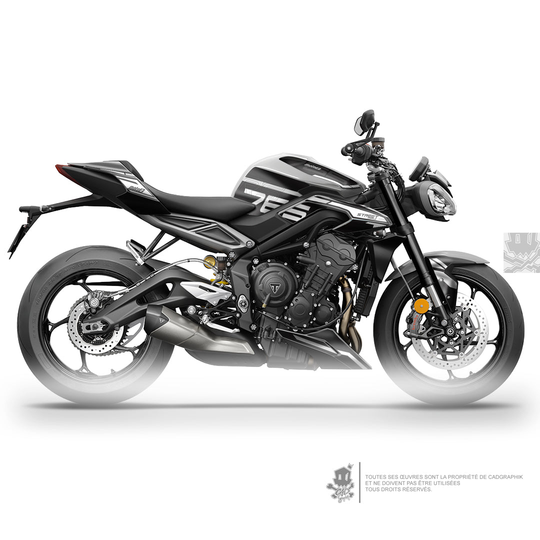 TRIUMPH KIT DÉCO - STREET TRIPLE 765 - M2-W