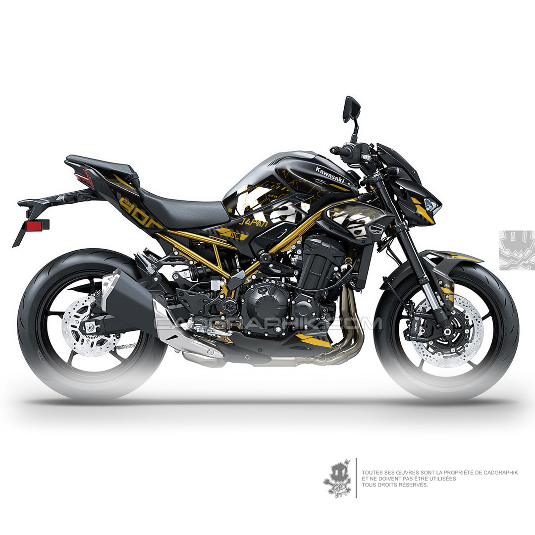 KIT DÉCO KAWAZAKI Z900 GRUNGE - O