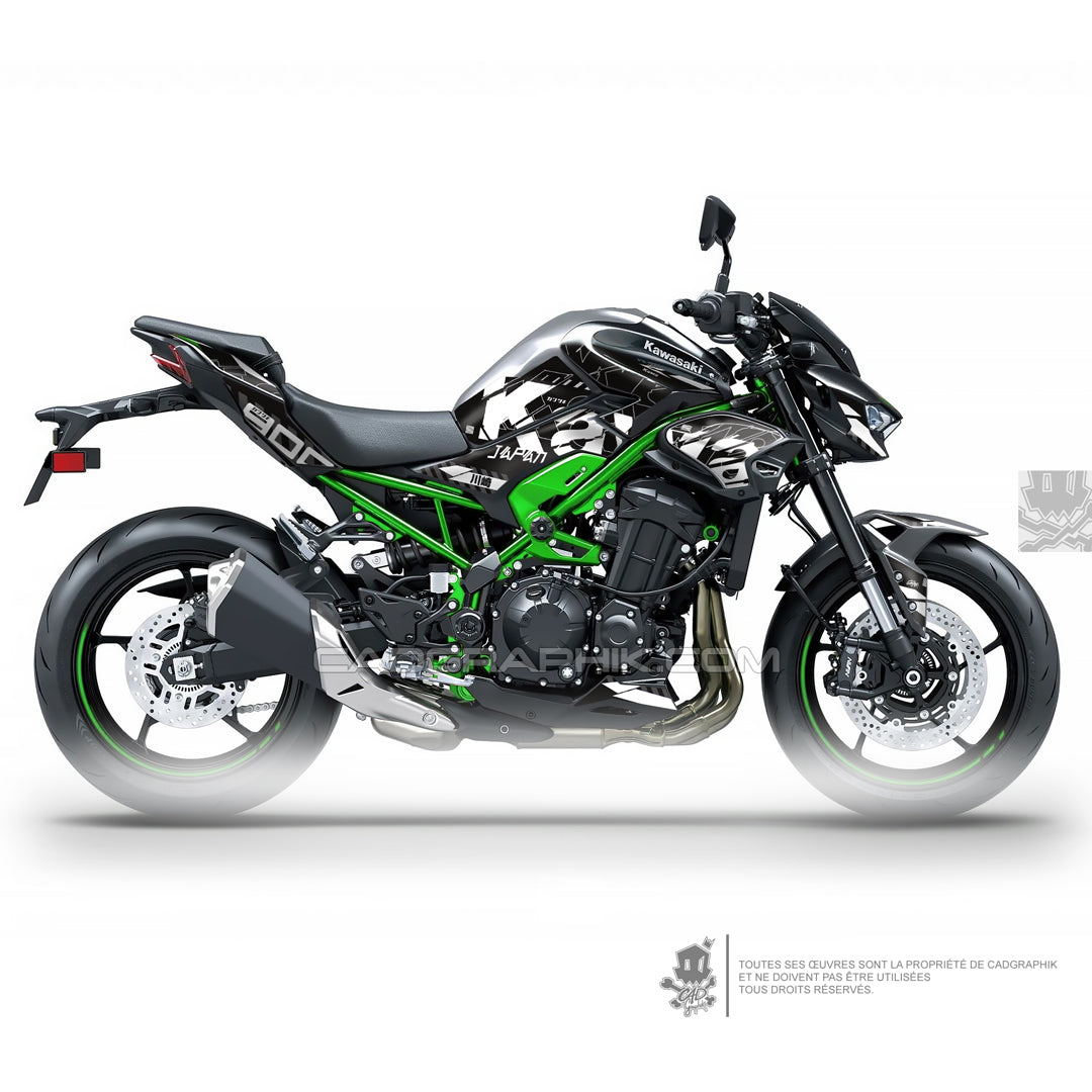KIT DÉCO KAWAZAKI Z900 GRUNGE - WI