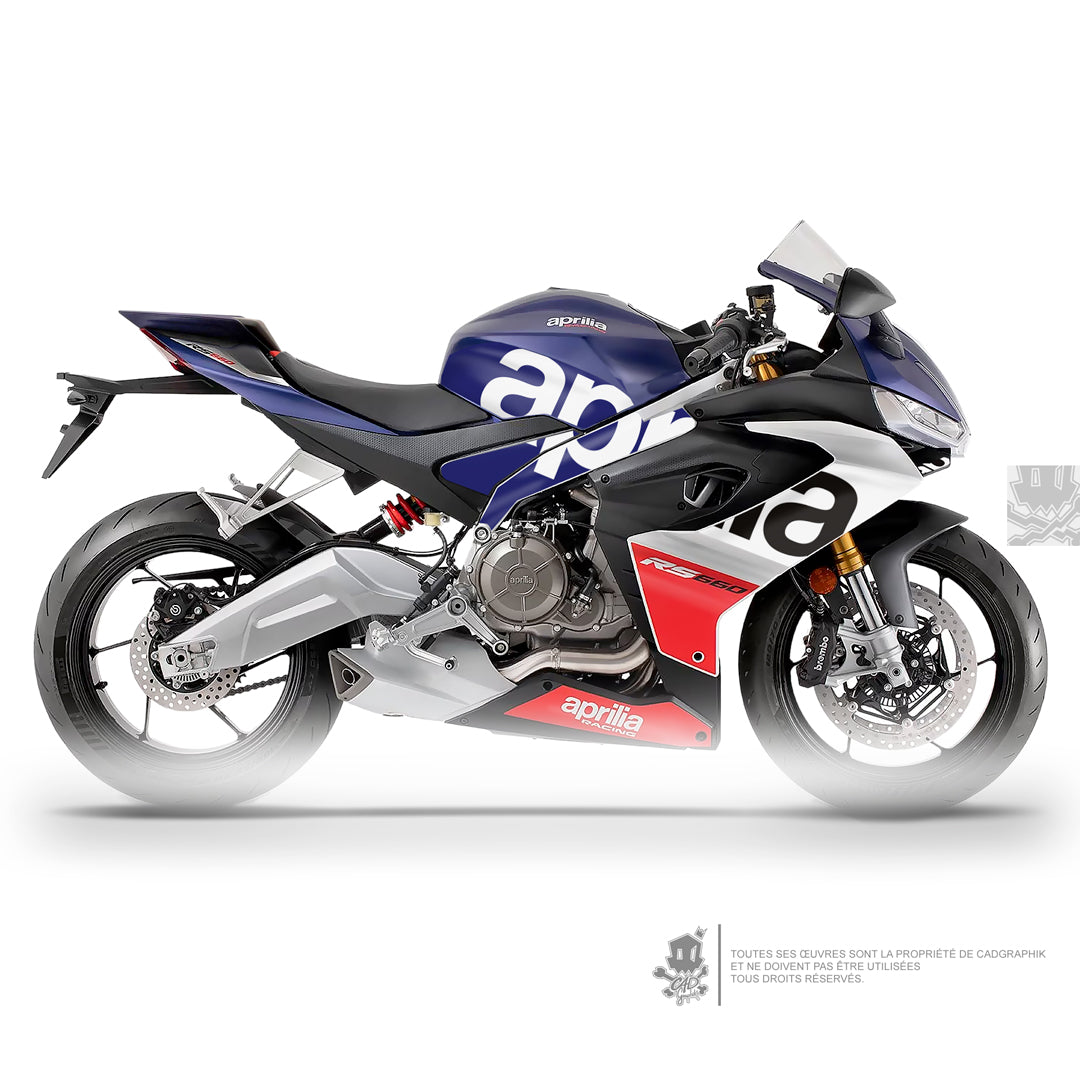 APRILIA KIT DÉCO - RS 660 PACK LOGO -TRIBUTE - ONLY X
