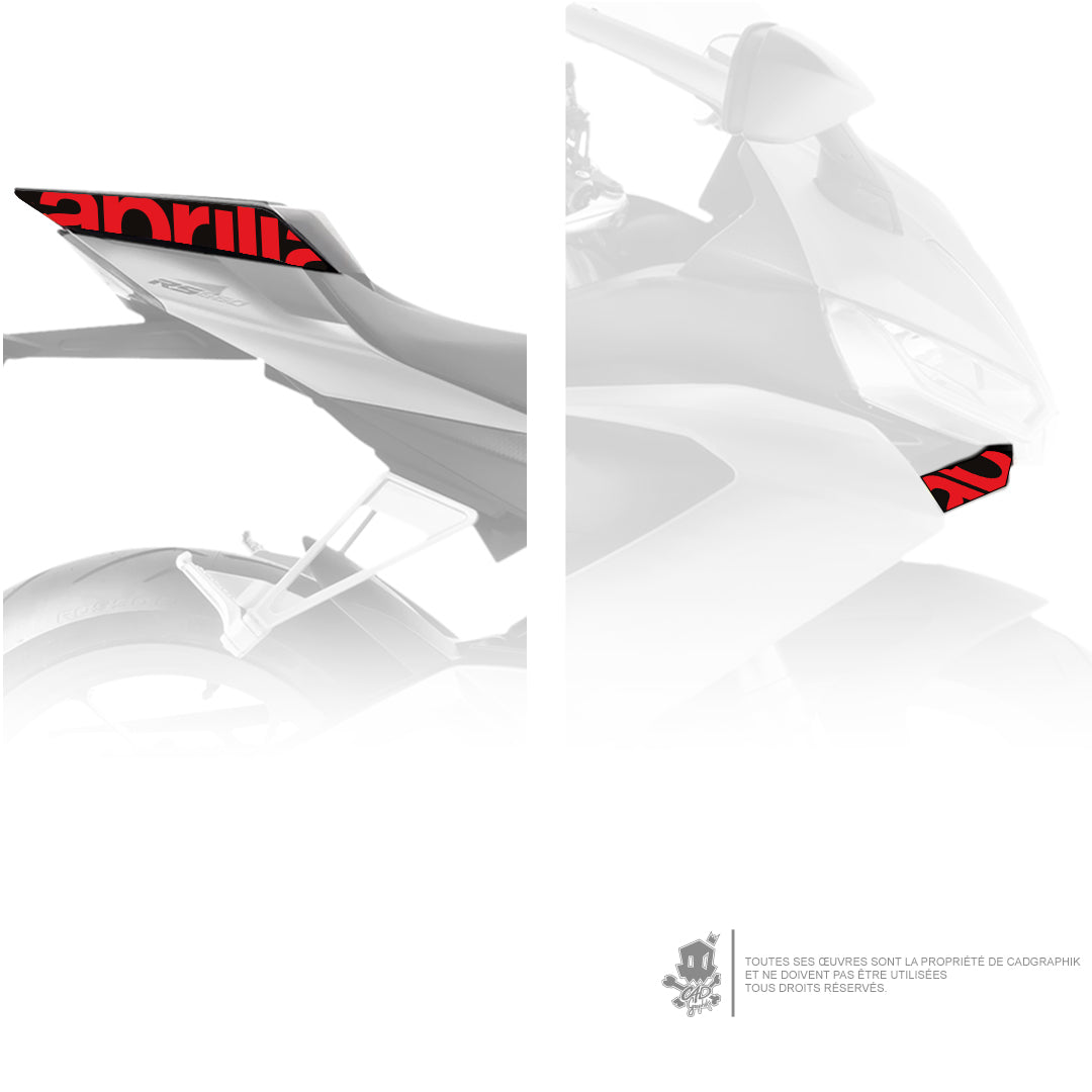 APRILIA - RS 660 RED PACK LOGO